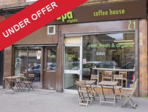 Tapa Dennistoun cafe for sale Glasgow